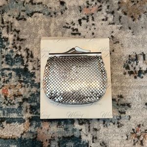 Whitney and Davis silver change purse.